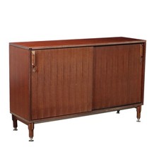 Mobile Contenitore Anonima Castelli Vintage Formica Teak Anni 60-70 Originale