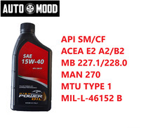 OLIO MOTORE AUTO 15W-40 HIGH