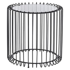 Tavolino Con Piano In Vetro