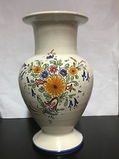 Vaso anfora in ceramica motivo