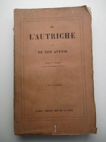 Autriche de son avenir - et,