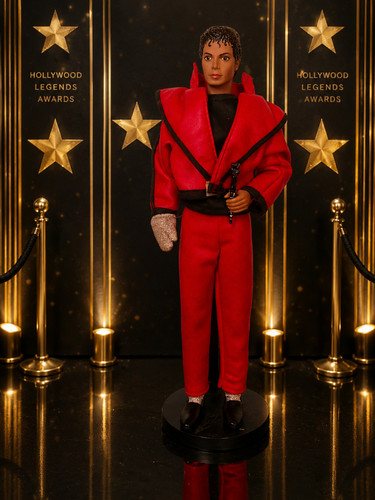 Michael jackson thriller doll - michael,