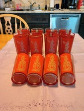 12 bicchieri da ballo metà