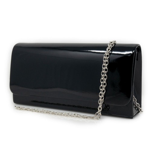 Pochette vernice nera