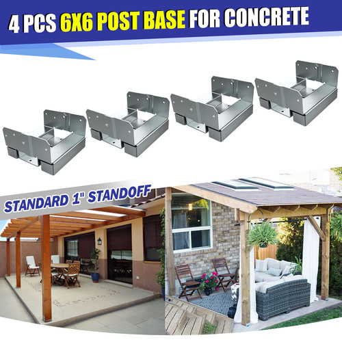 4pz 6x6 base ancoraggio per - 4pz,