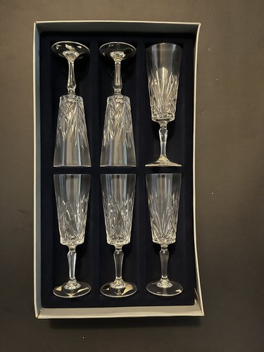 Set bicchieri champagne - 6, da