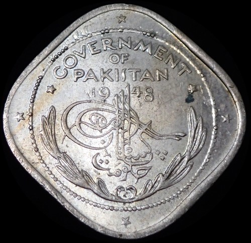 Moneta pakistan anna 1948 - moneta,