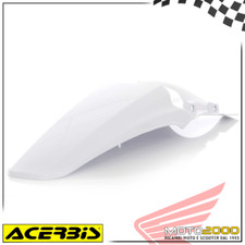 PARAFANGO POSTERIORE BIANCO HONDA CRF 250 R 2006 2007 2008 2009
