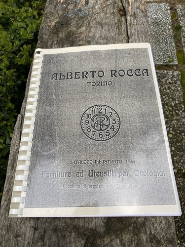 Libro orologi catalogo - e, per