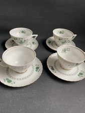 4 piattini tazzine caffè