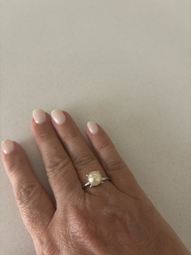 Anello argento con - in,