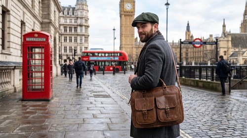 Borsa messenger pelle cavallo