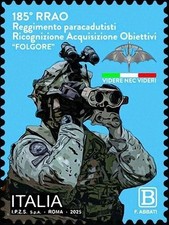 Italia 2025 Paracadutista,Paracadute,Soldato,Militare,Uniformi,Binocolo,MNH