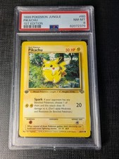 PSA 8 Pikachu 1st First