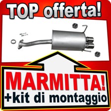 Silenziatore posteriore per - silenziatore,