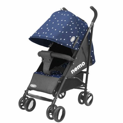 Passeggino leggero blu