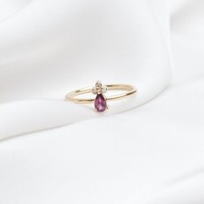 Anello donna minimalista oro