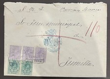 España Almansa Albacete. 1921. Medallón. Rara