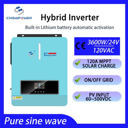 24v 3600va 3500w hybrid solar - 3500w,