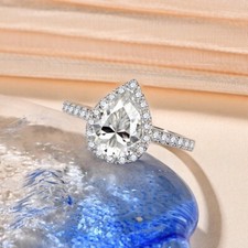 Anello oro bianco - bianco, 2