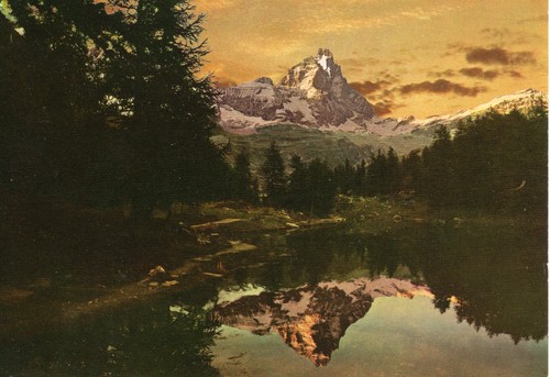 Cartolina cervinia breuil - cartolina,