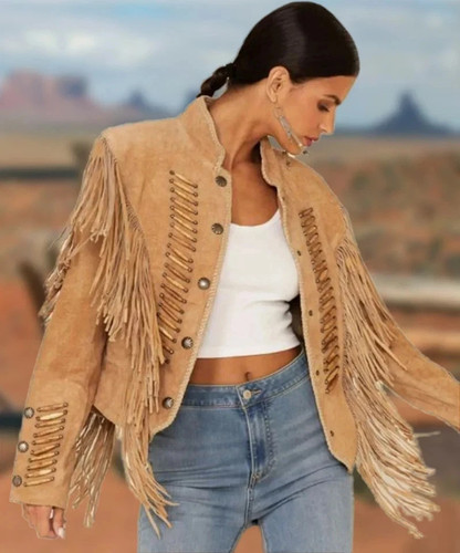Giacca western donna - , beige