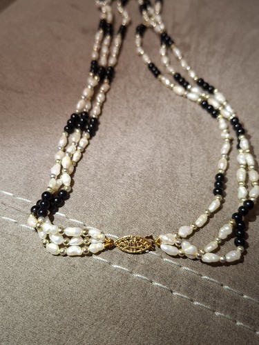 Collana perle vintage - collana,