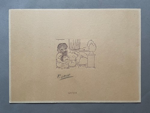 Incisione picasso - incisione, da
