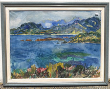 Dipinto olio tela Alfredo