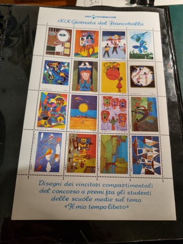 Lotto foglietti - di, 3