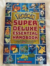 Pokemon Super Deluxe Essential Handbook First Edition Pokedex Bigger Than 800..