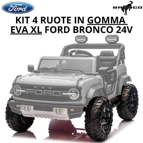 Ford bronco 24v set ruote - set, 4