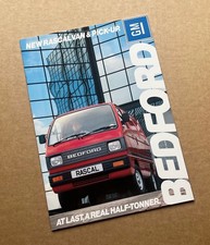 Brochure Bedford Rascal Van &