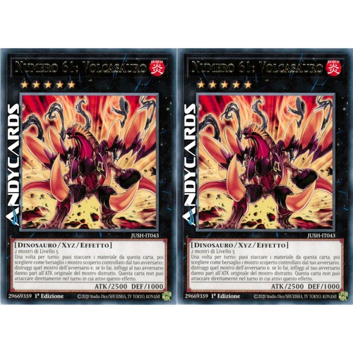 Numero volcasauro - numero, 2x