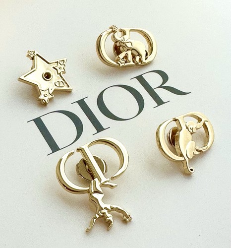 Spilla dior gold tone circus - gold,