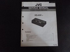 Manuale di servizio originale JVC KS-A51