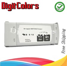 Cartuccia nera di ricambio per HP 81 per plotter HP Designjet 5500 HP81 