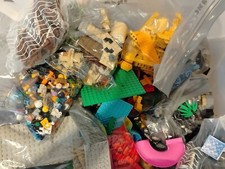 Lego - 15 kg di Lego sfusi, piastre, personaggi, macchine, harry potter