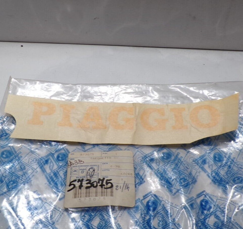 Adesivo piaggio sinistro - "piaggio", per