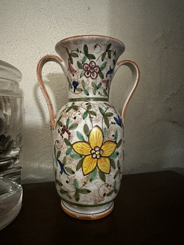 Vaso ceramica deruta - vaso,