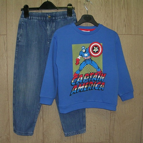 Maglione jeans denim ragazzo - e,