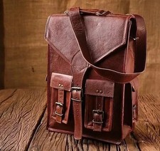 Zaino in pelle di capra borsa
