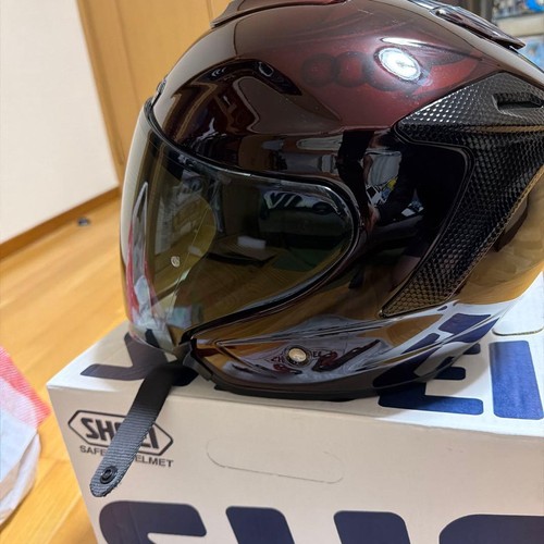 Casco jet shoei - jet, rosso