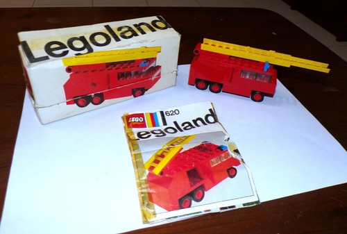 Lego 620 legoland fire truck - lego,