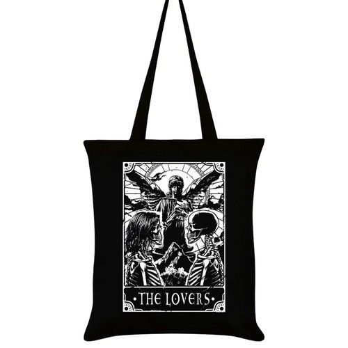 Borsa tote bag nera - borsa, tarocchi