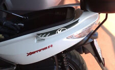 2 ADESIVI 3D PROTEZIONE MANIGLIE compatibili per scooter kymco XCITING 300 e 500