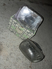 GRUPPI OTTICI FANALI FARI FIAT 126 127 128 BERLINA ORIGINALI ELMA