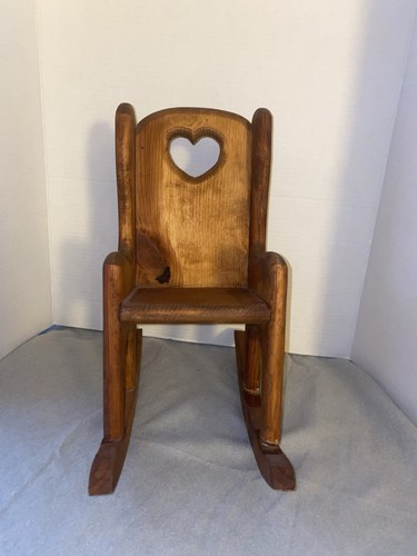 Sedia vintage legno bambola - vintage,