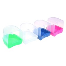 Cassetta bagno d'acqua uccellino in plastica - vasca da bagno - pappagallo per parrocchetto da appendere _wa