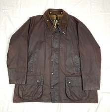 Vintage Barbour A190 Beuafort giacca di cera C50/127 cm, marrone, XXL